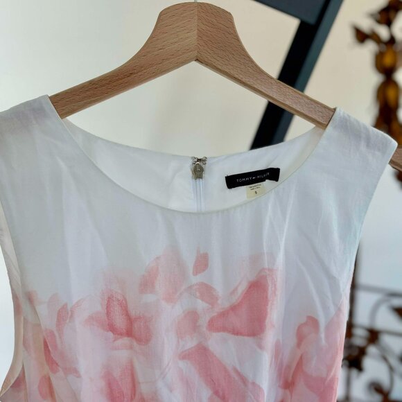 White and Light Pink Summer Dress - Tommy Hilfiger - Picture 1 of 5